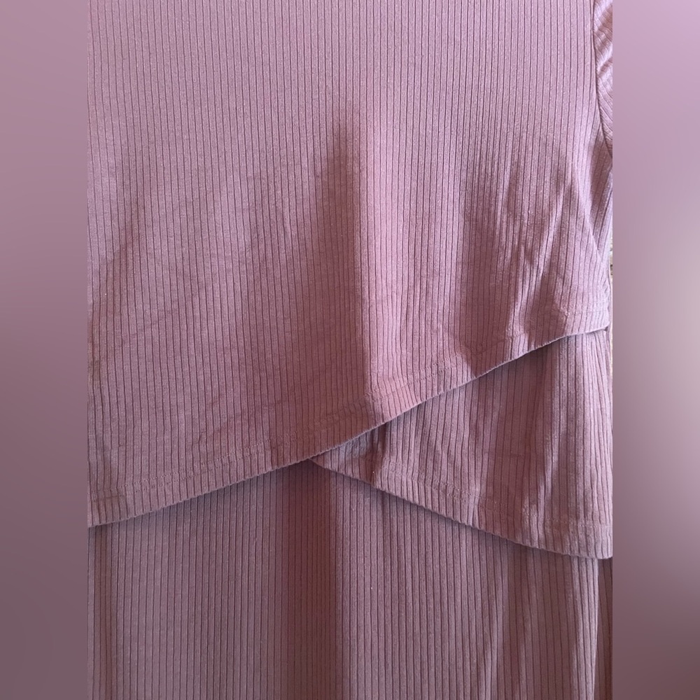 Shein basics maternity solid bodycon dress - Picture 3 of 4